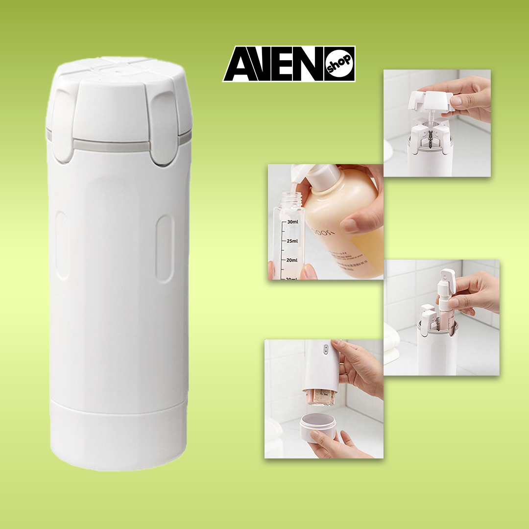 Smart Travel Bottle 4-in-1 Organizer